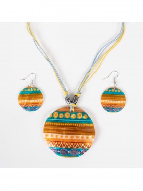 Fashion Necklace and Earrings Set